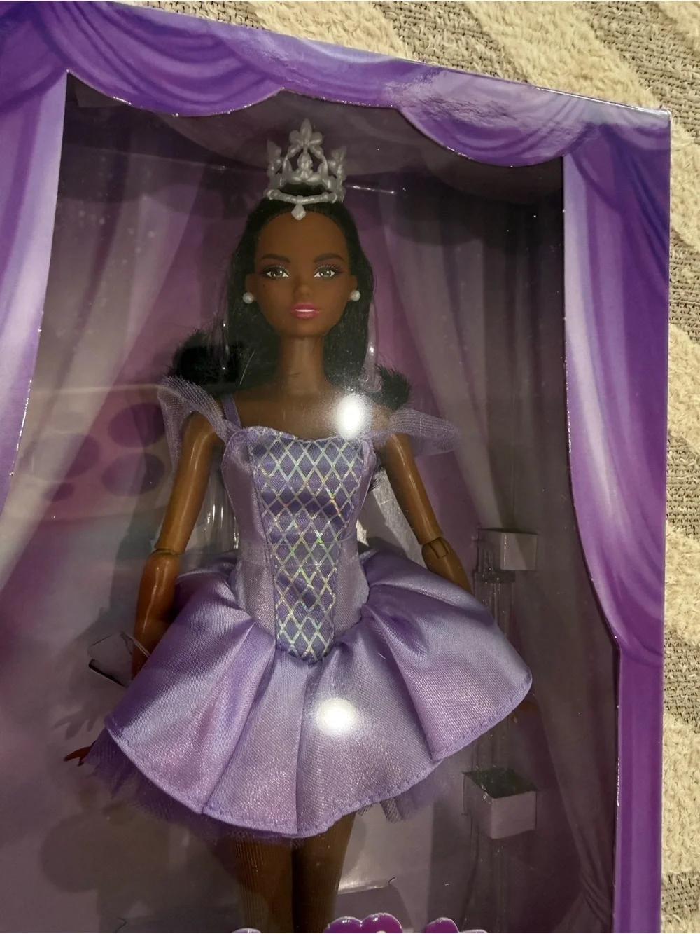 Barbie Purple Ballet Wishes Doll